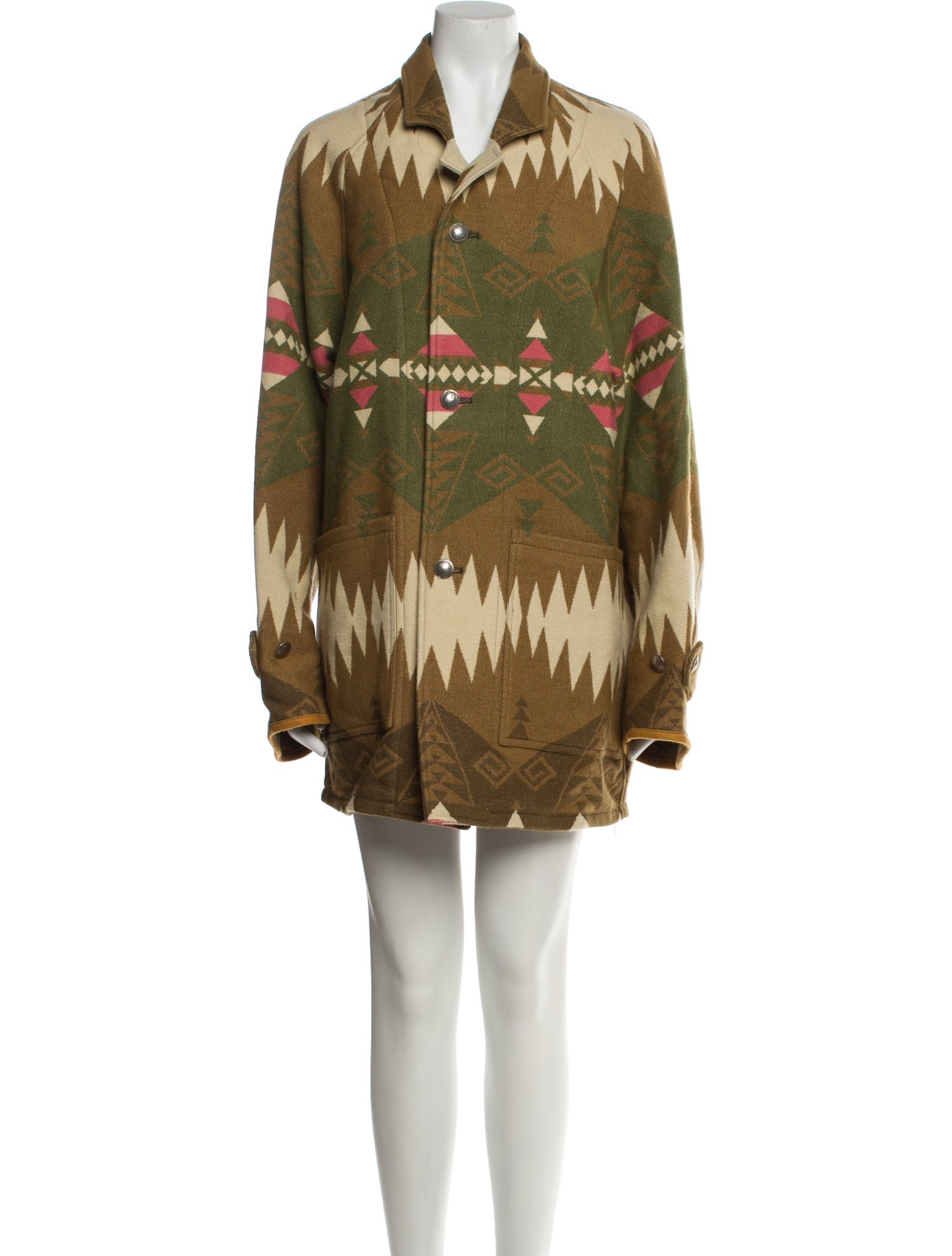 Visvim Hopiland Native Wool Coat