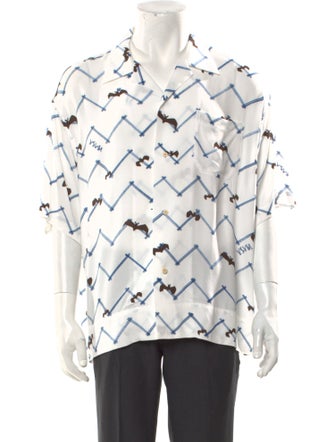 Visvim 2023 'Copa' Bat Print Shirt