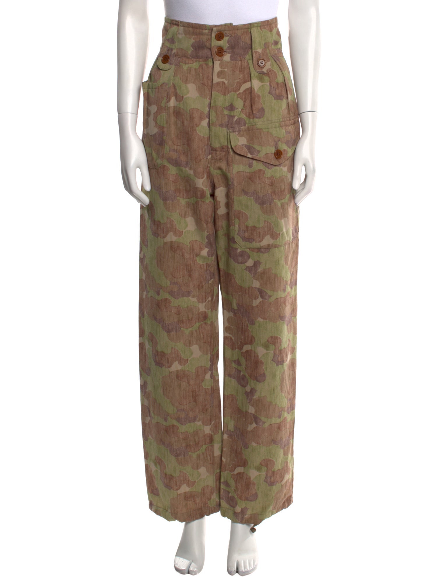 Visvim Wool Wide Leg Pants