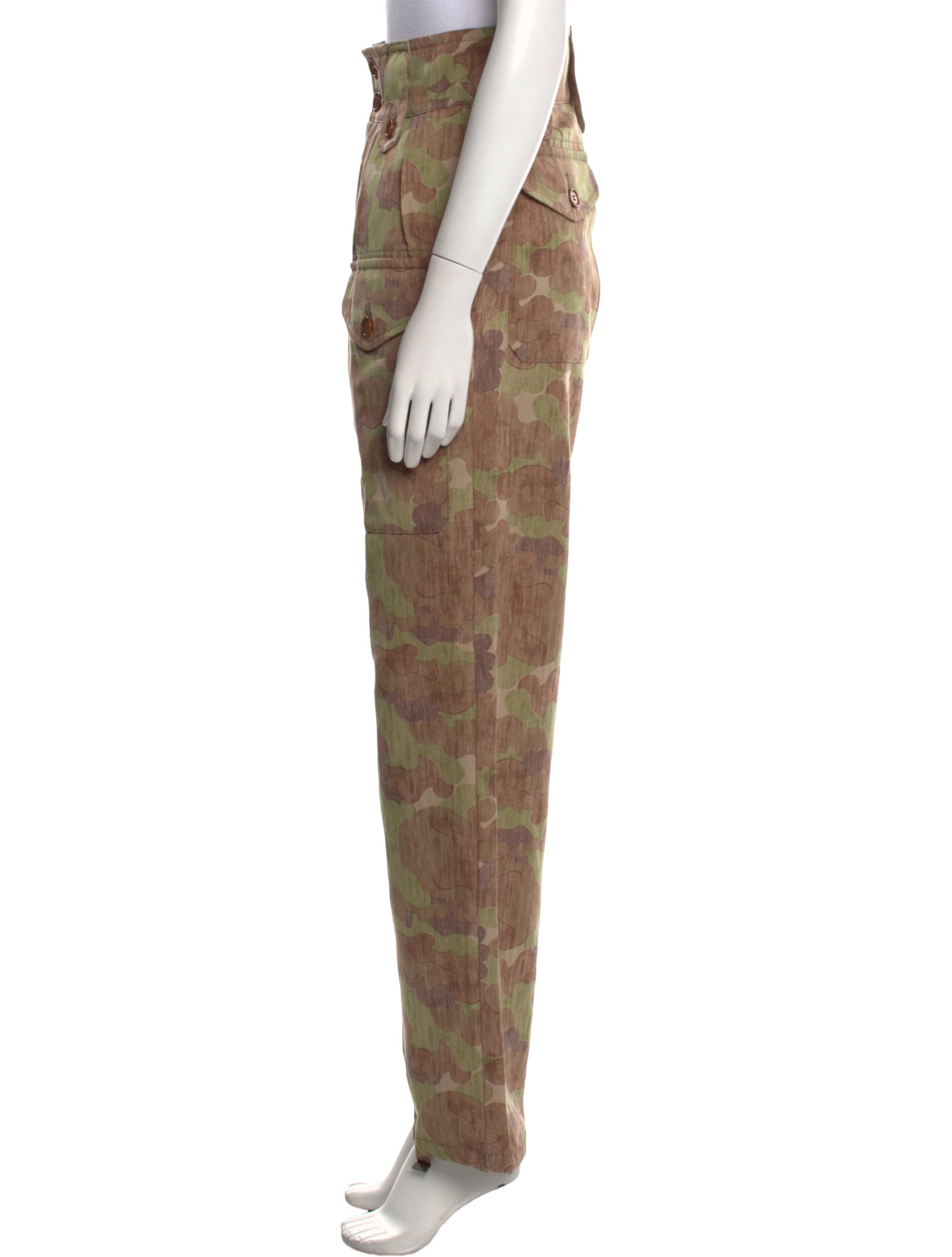 Visvim Wool Wide Leg Pants