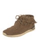 Visvim Suede Beaded Accents Lace-Up Boots