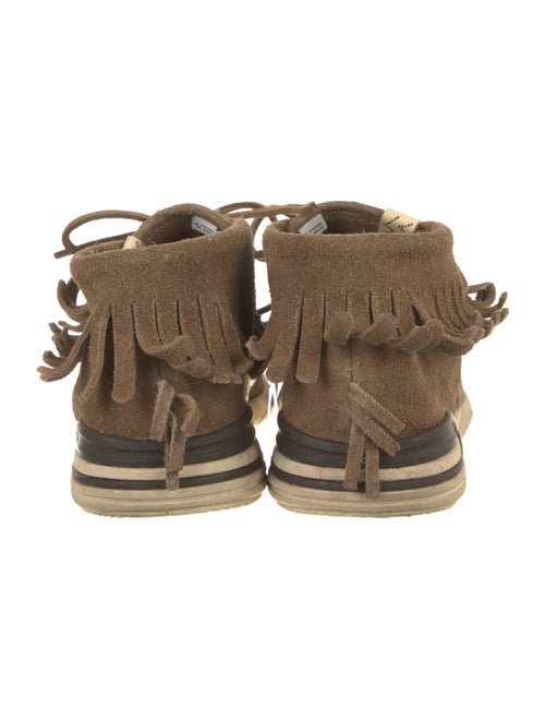 Visvim Suede Beaded Accents Lace-Up Boots