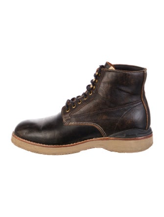 Visvim Leather Combat Boots
