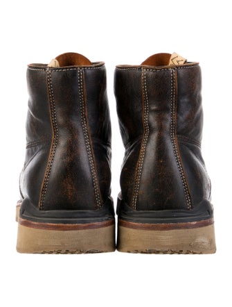 Visvim Leather Combat Boots