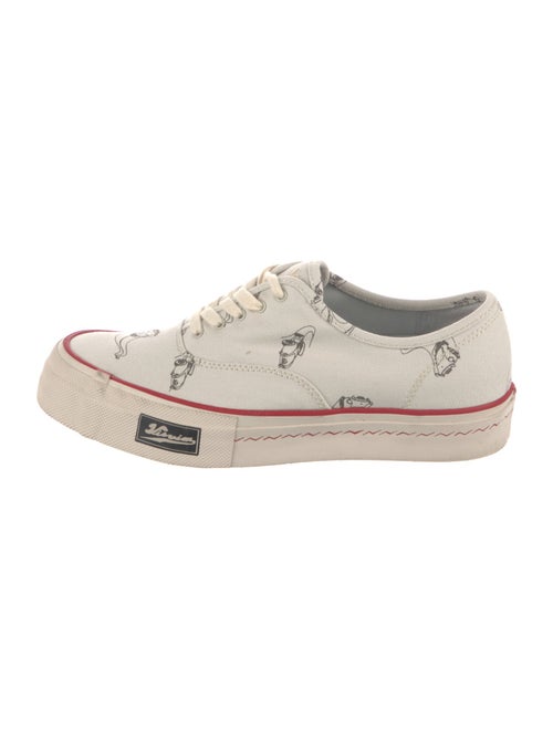 Visvim Canvas Printed Sneakers