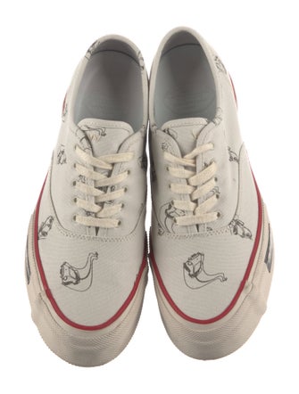 Visvim Canvas Printed Sneakers