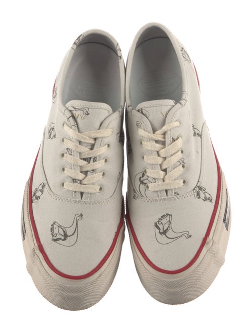 Visvim Canvas Printed Sneakers