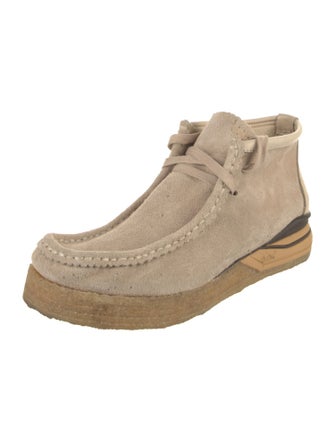 Visvim Suede Tassel Accents Lace-Up Boots