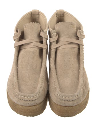 Visvim Suede Tassel Accents Lace-Up Boots