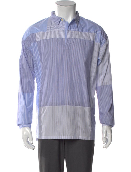 Visvim Striped Long Sleeve Tuxedo Shirt