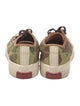 Visvim Canvas Camouflage Print Sneakers