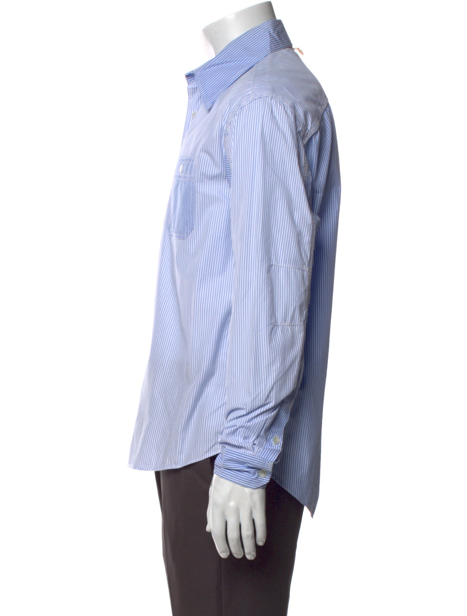 Visvim Striped Long Sleeve Dress Shirt