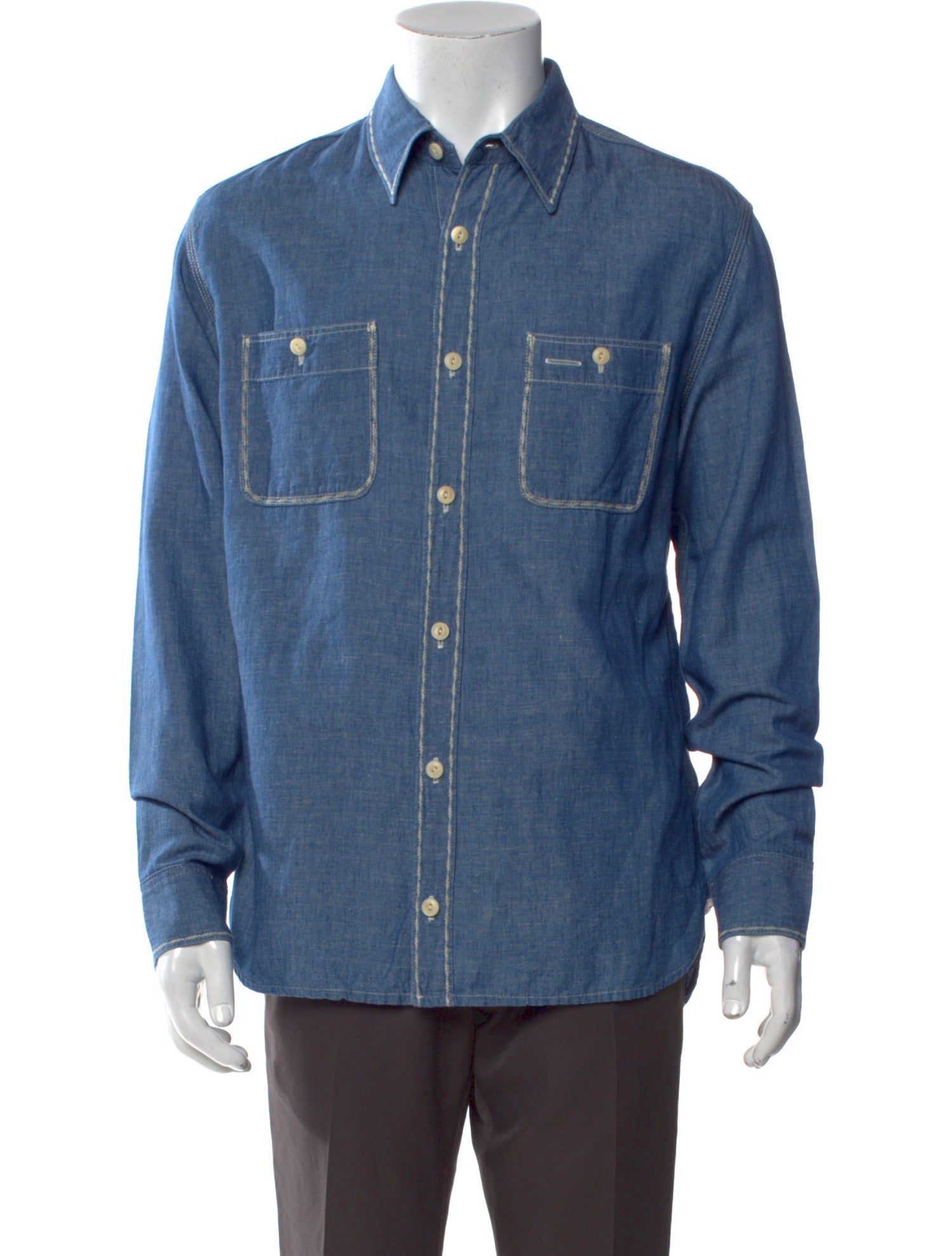 Visvim Long Sleeve Denim Shirt
