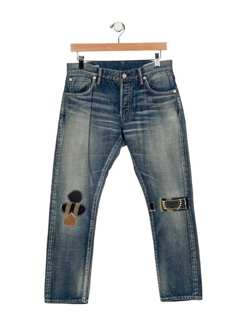 Visvim Mid-Rise Straight Leg Jeans