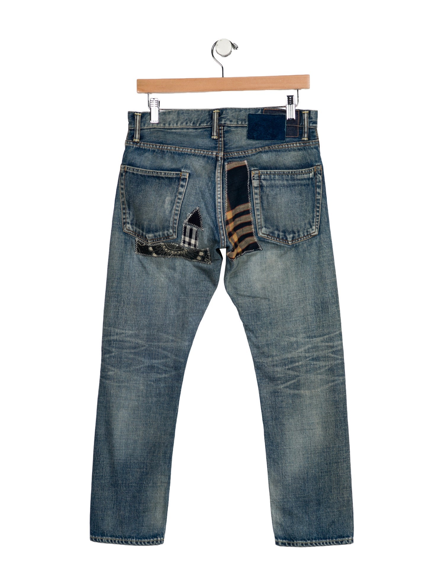 Visvim Mid-Rise Straight Leg Jeans