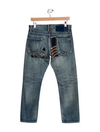 Visvim Mid-Rise Straight Leg Jeans