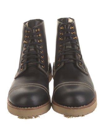 Visvim Leather Lace-Up Boots