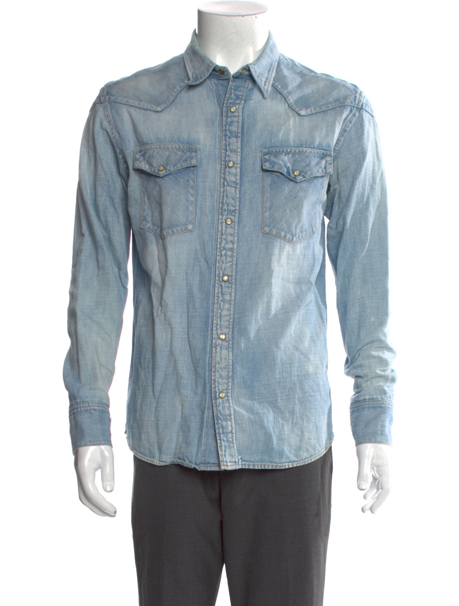 Visvim Long Sleeve Denim Shirt