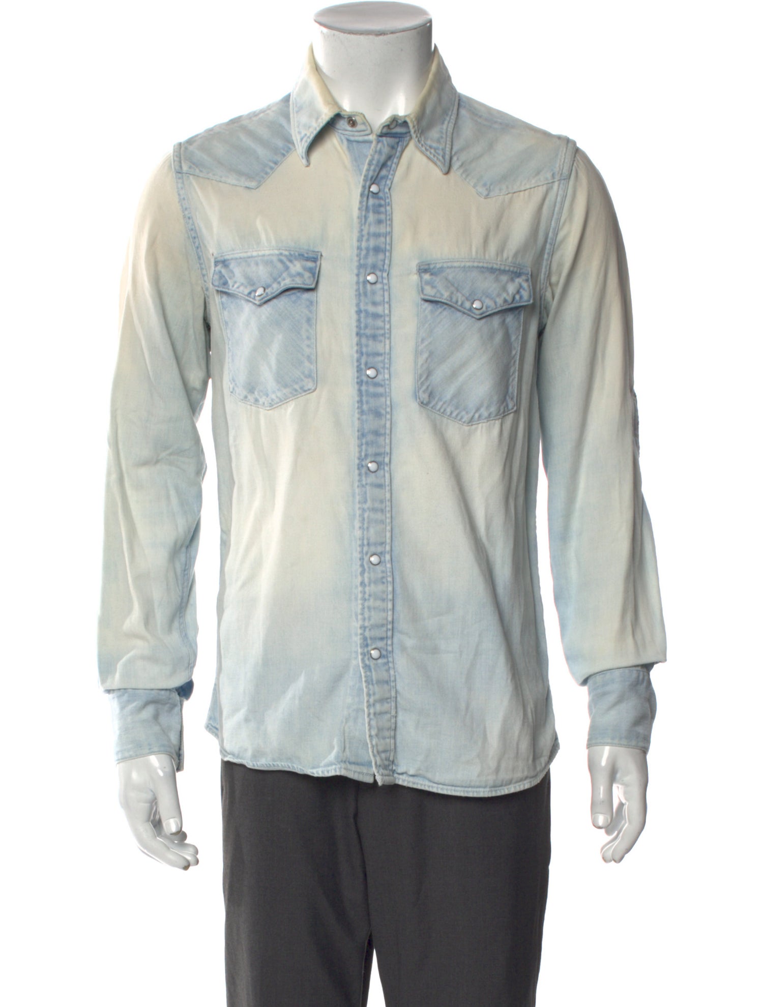 Visvim Denim Long Sleeve Denim Shirt