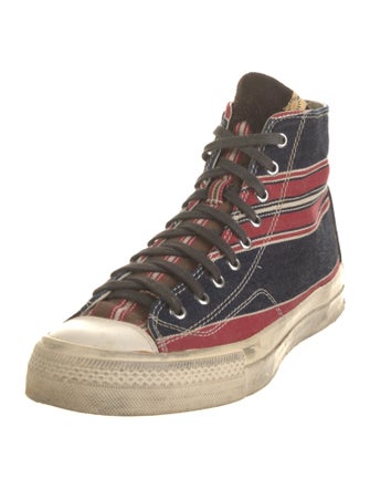 Visvim Canvas Printed Sneakers