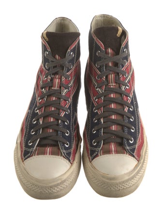 Visvim Canvas Printed Sneakers