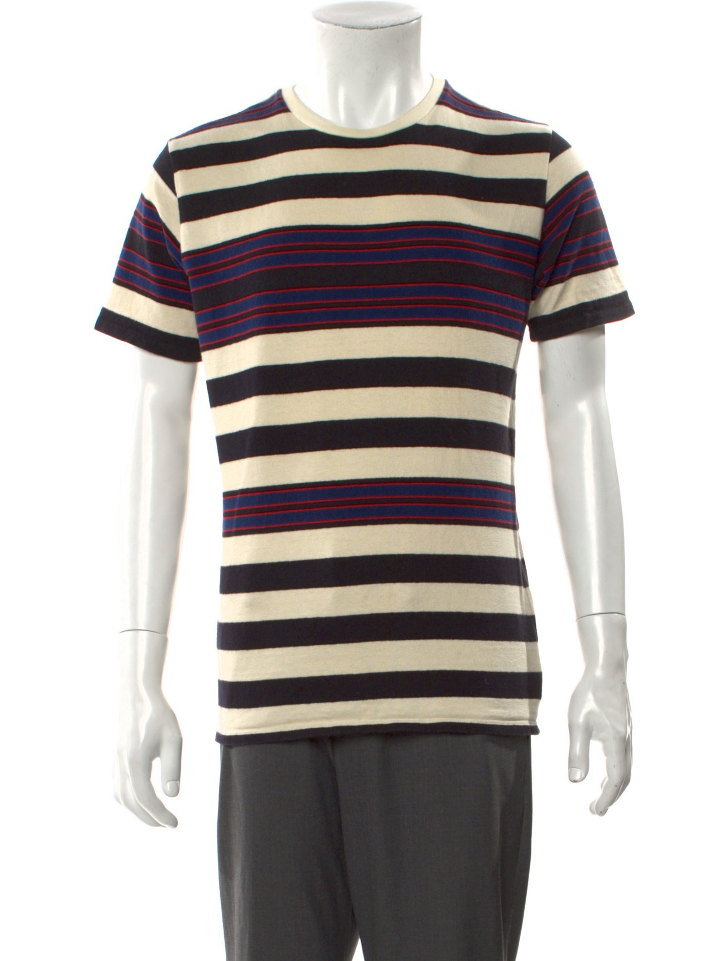 Visvim Striped Crew Neck T-Shirt