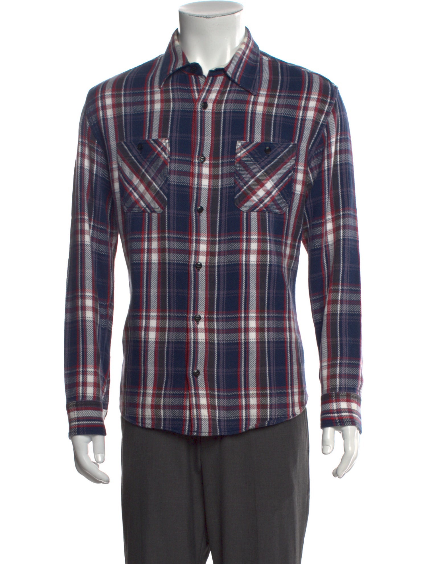 Visvim Plaid Plaid Print Shirt