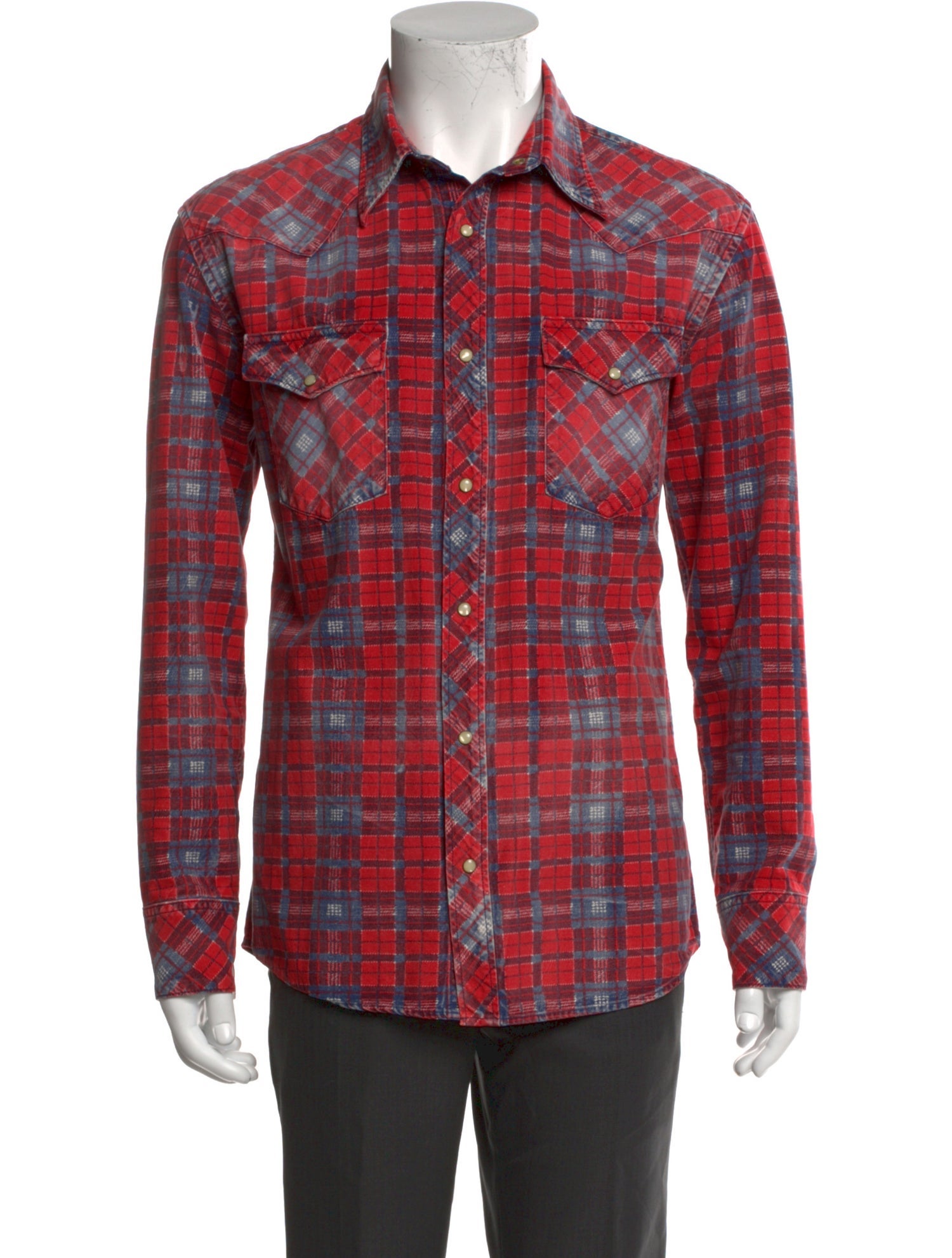 Visvim 2013 Flannel Print Western Shirt