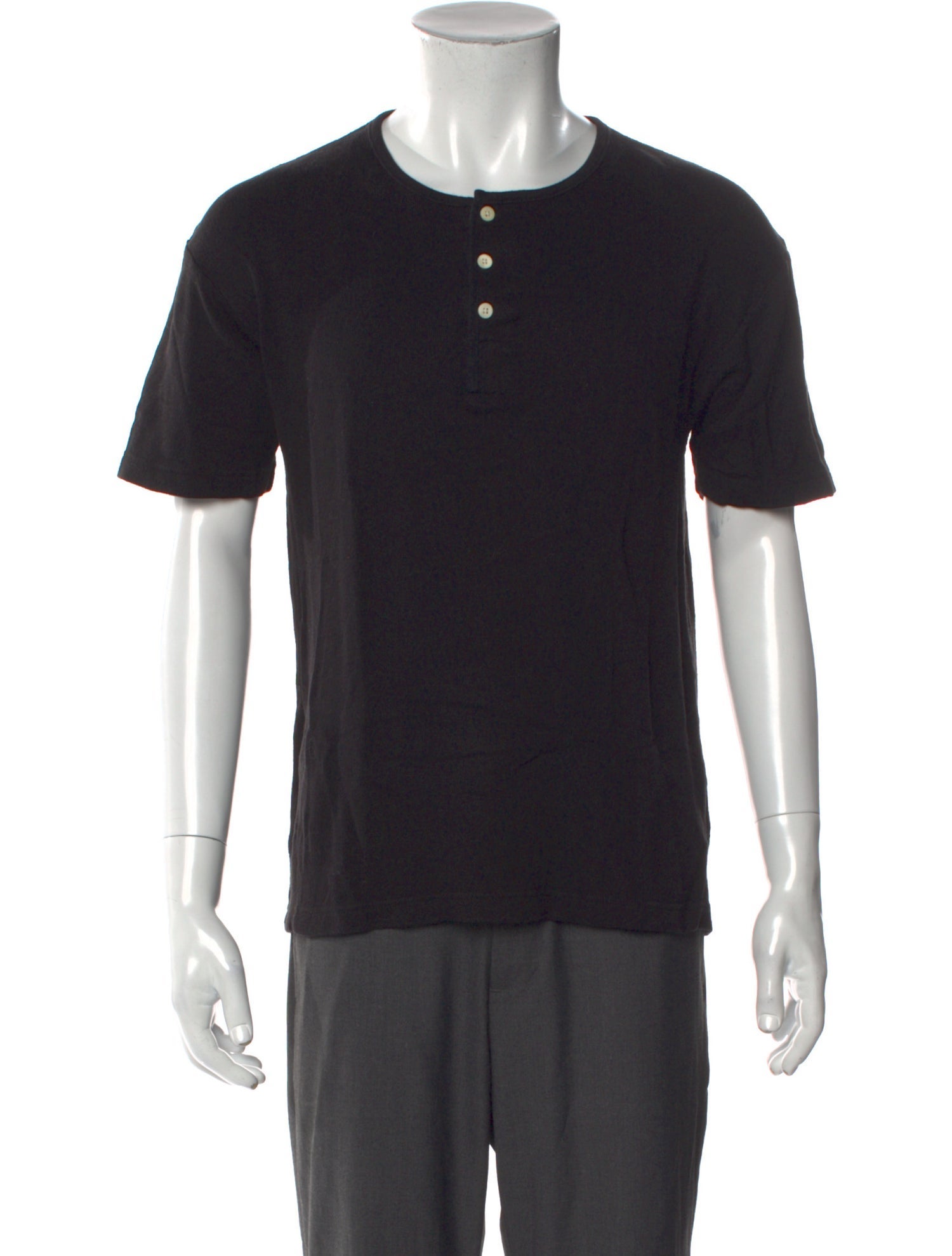 Visvim Jumbo Henley Crew Neck Henley