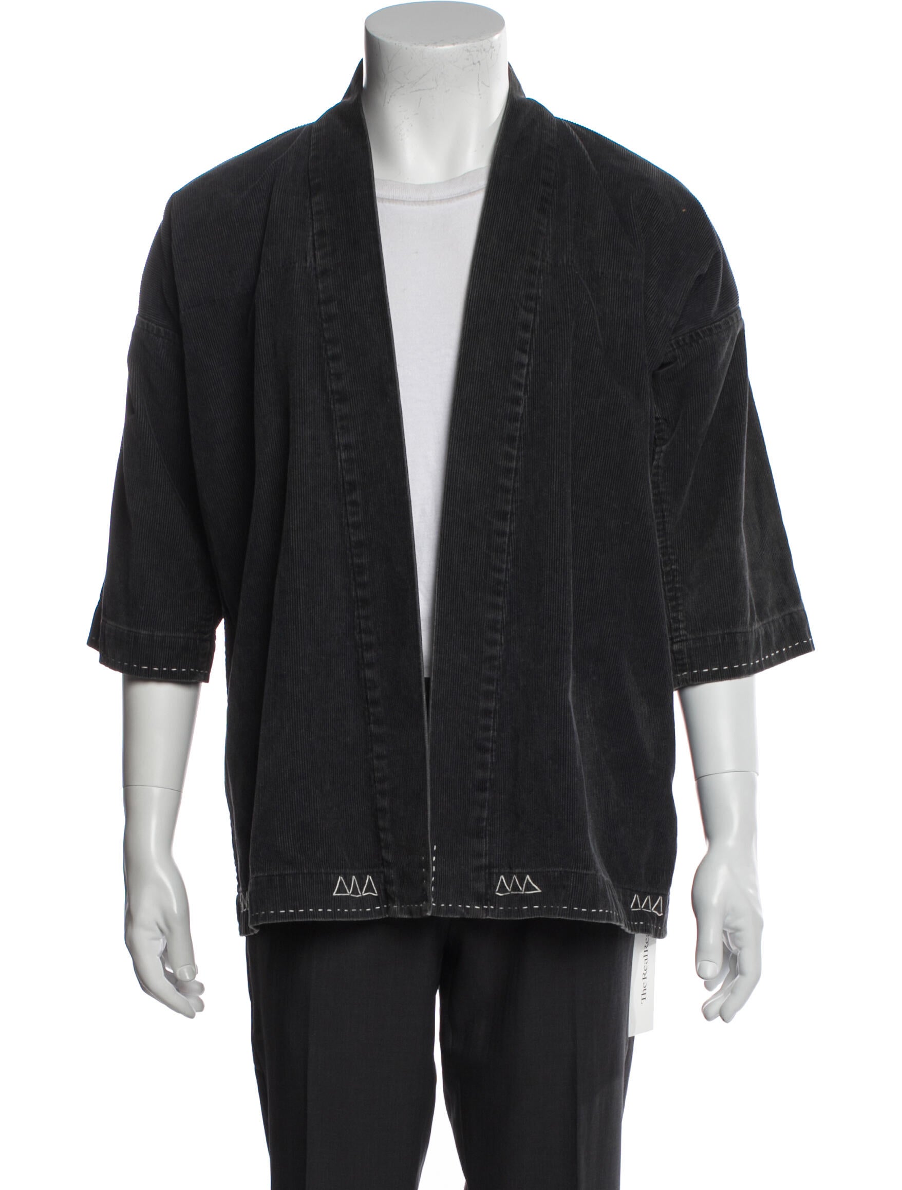 Visvim Corduroy Three-Quarter Sleeve Shirt