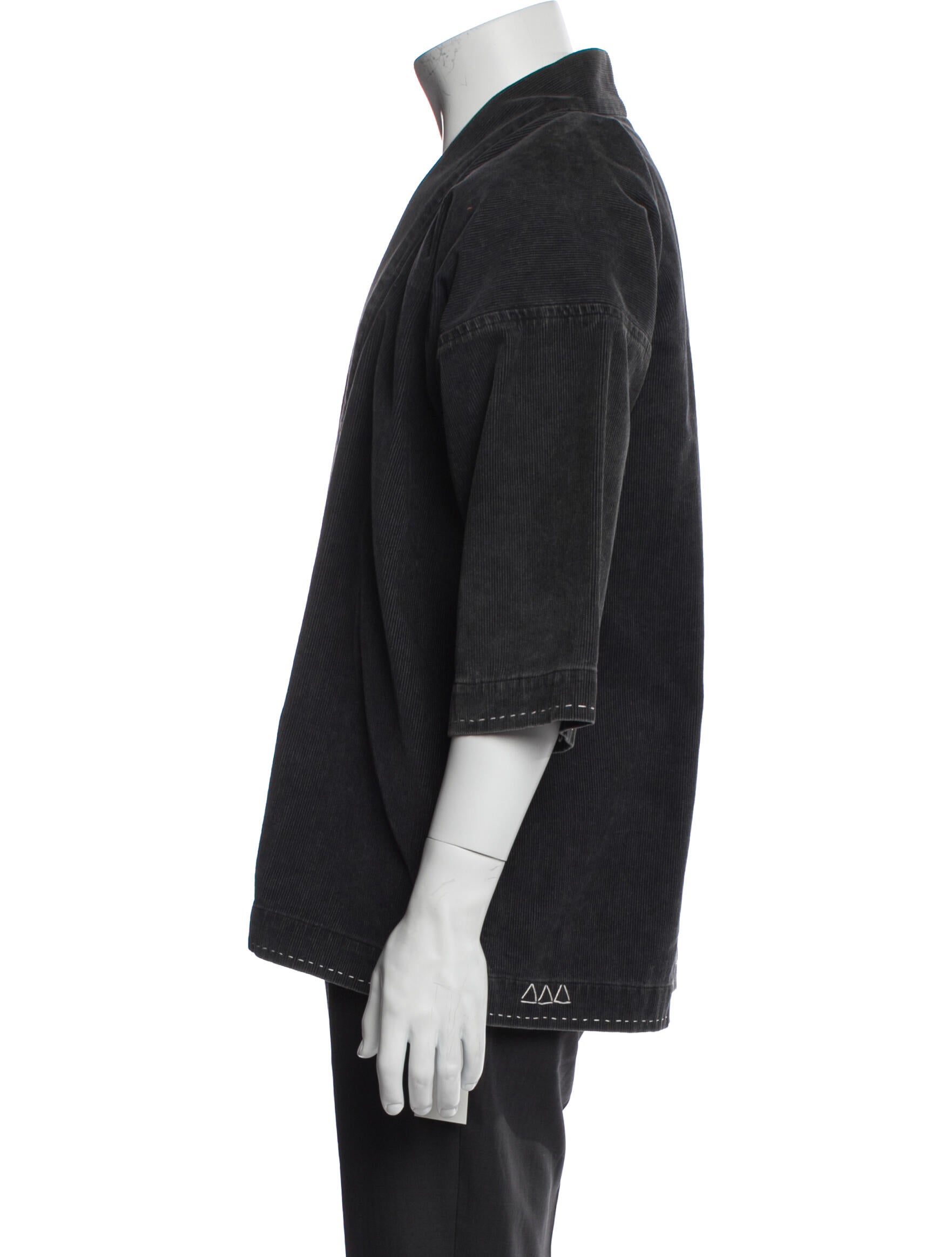 Visvim Corduroy Three-Quarter Sleeve Shirt