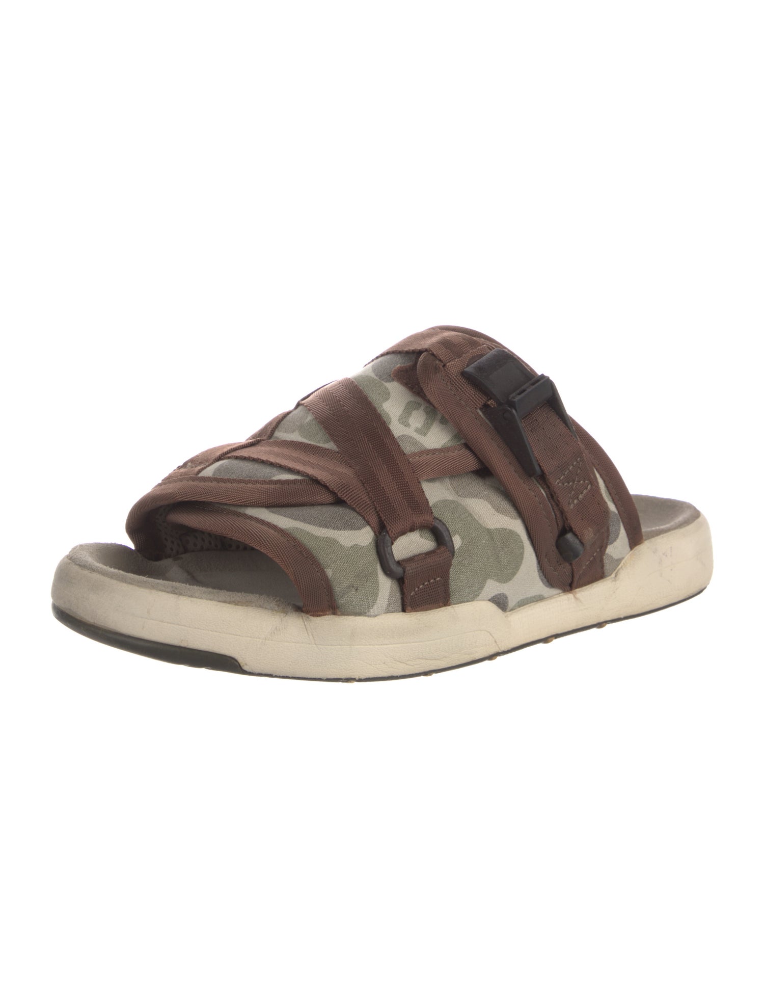Visvim Camouflage Print Slides