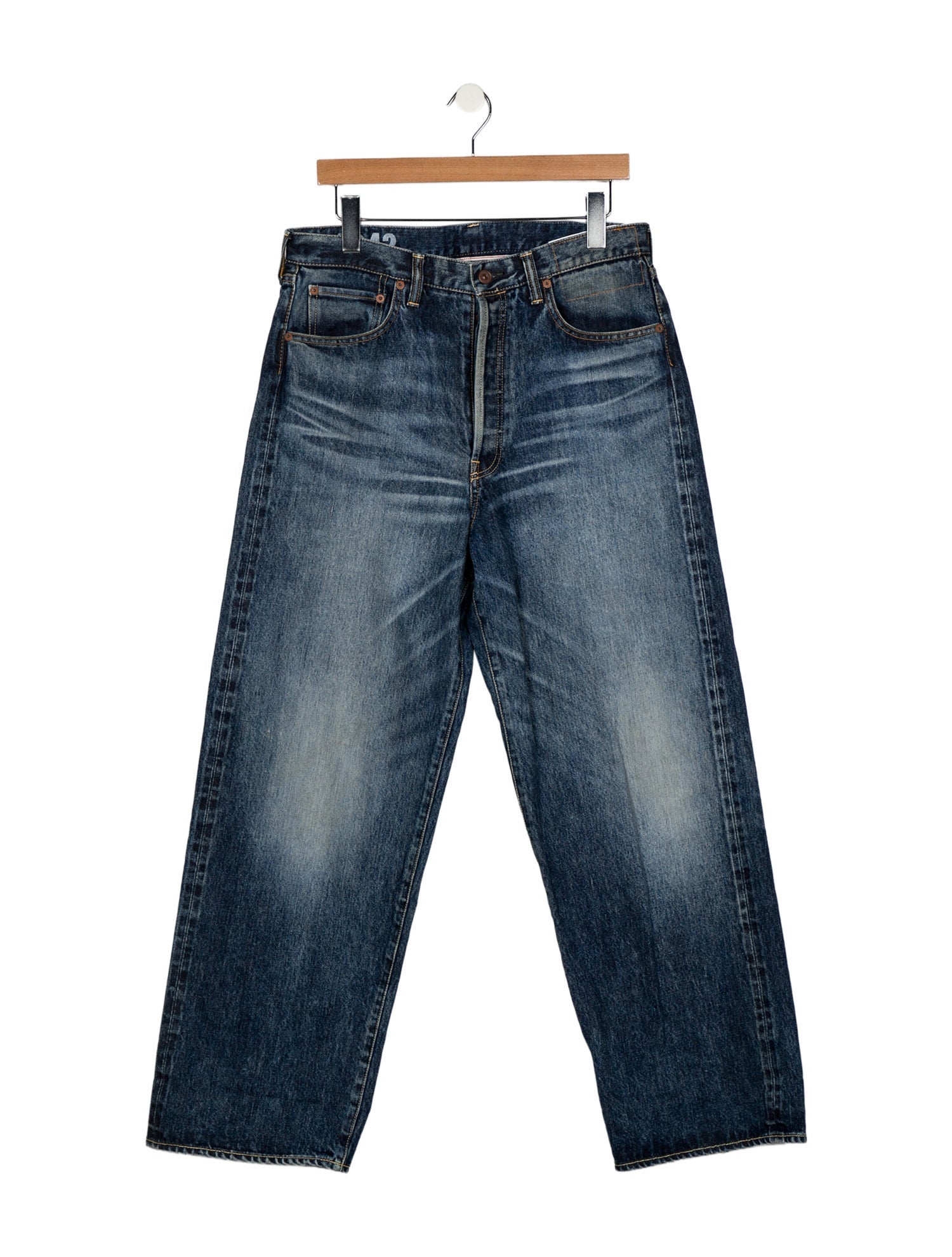 Visvim Social Sculpture 01 Straight-Leg Jeans