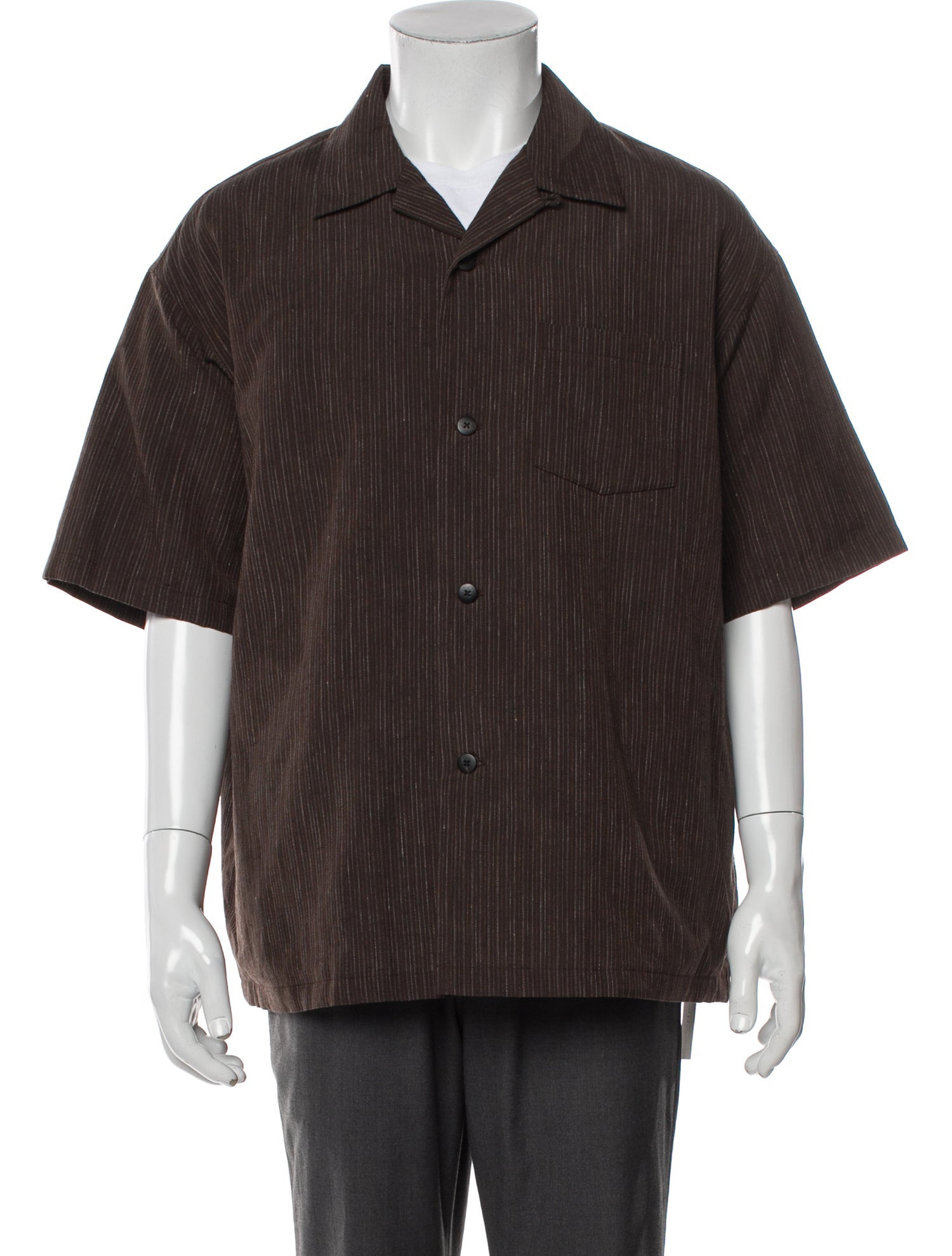 Visvim Wallis Down Striped Shirt