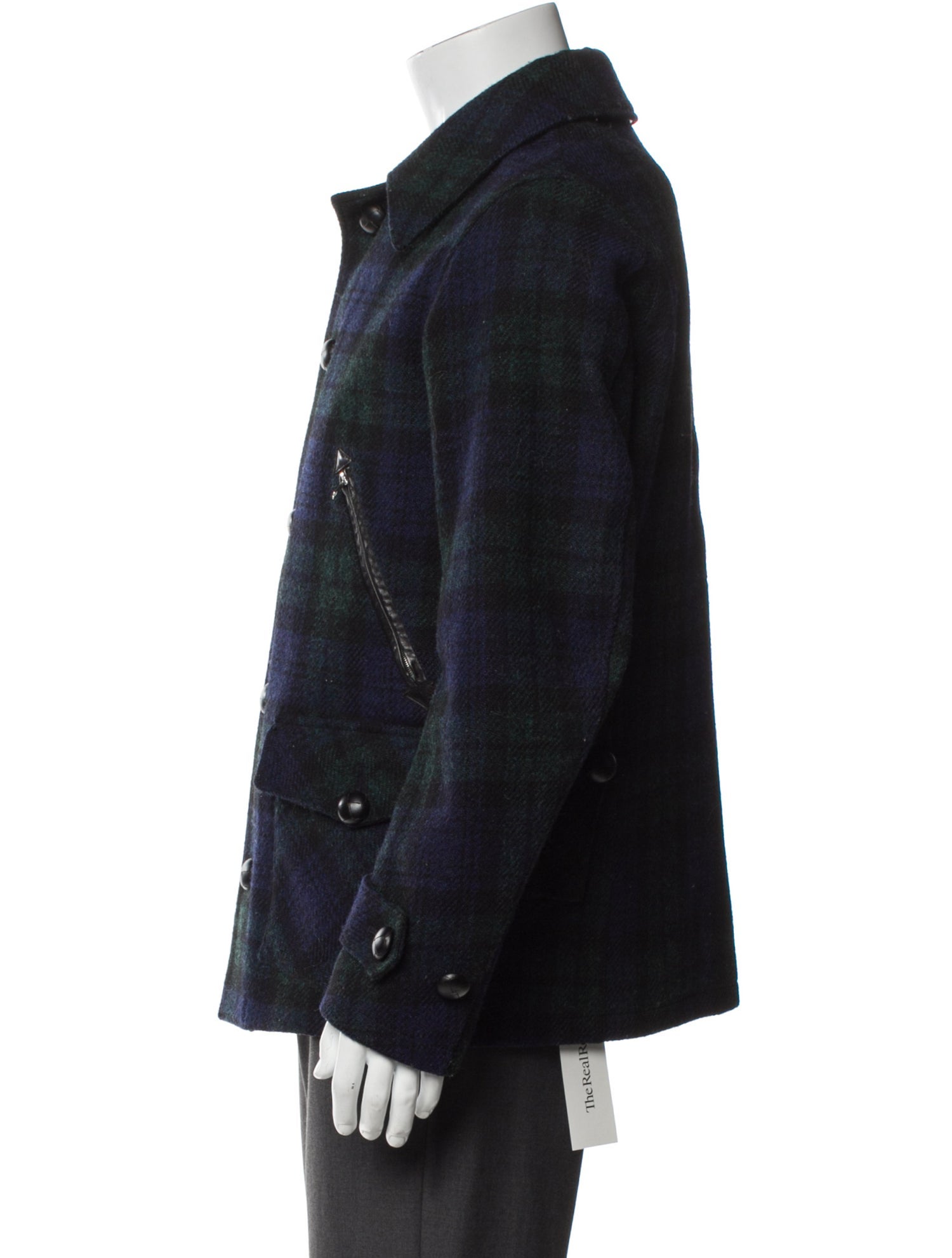 Visvim x Harris Tweed GORE-TEX Plaid Wool Jacket
