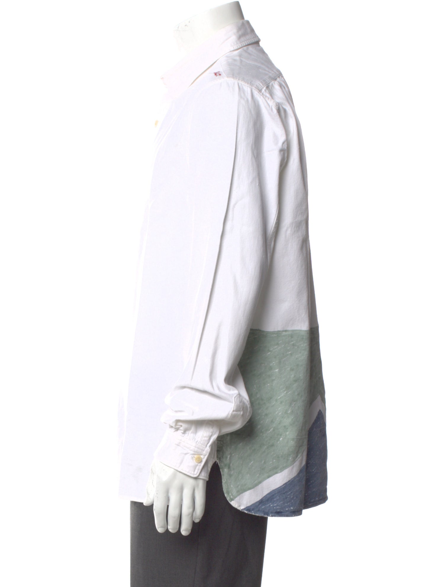 Visvim Striped Long Sleeve Dress Shirt