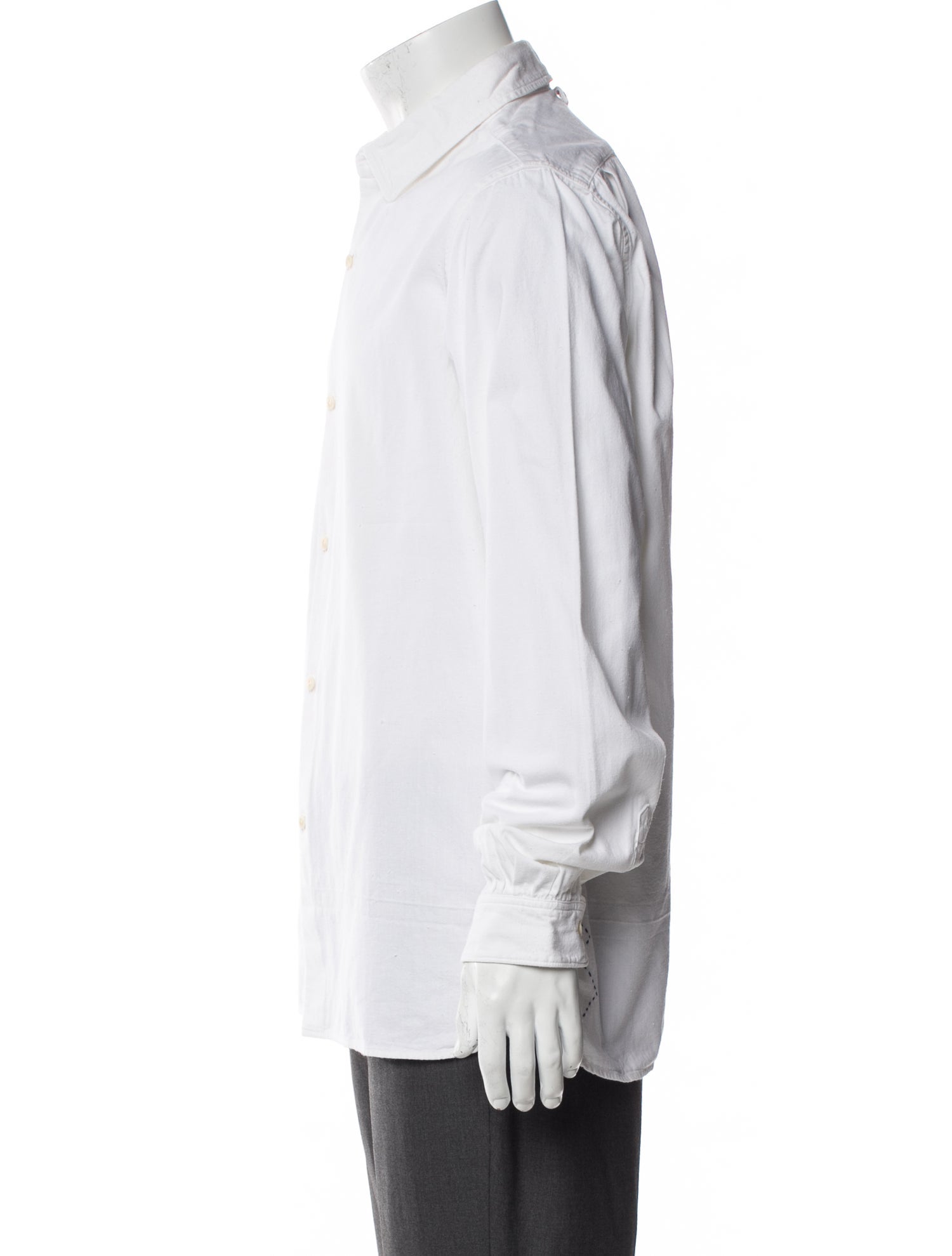 Visvim Long Rider Sashiko Long Sleeve Dress Shirt