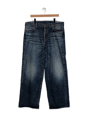 Pre-owned Visvim Relaxed Fit Jeans W/ Tags In Blue