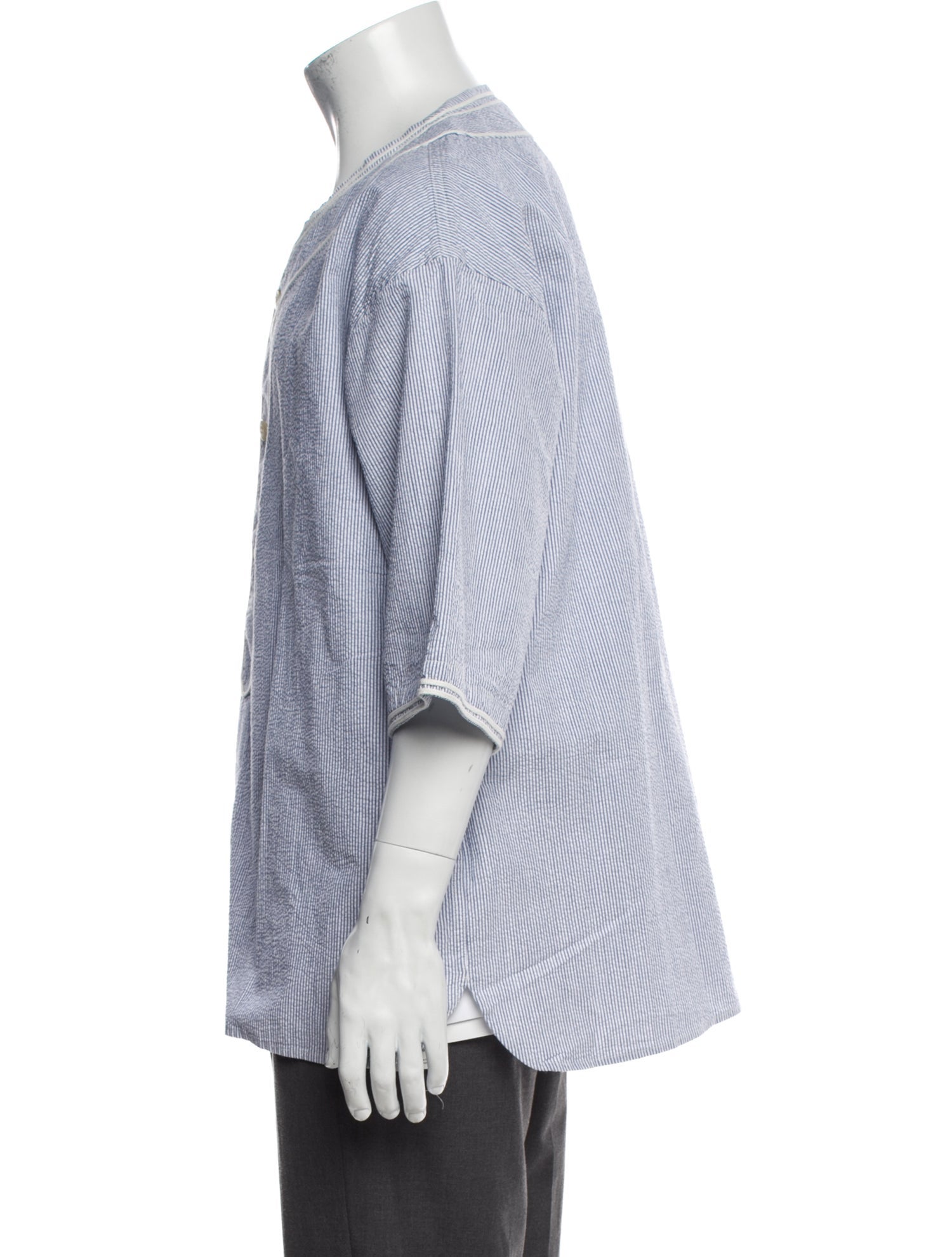 Visvim Seersucker Striped Shirt w/ Tags