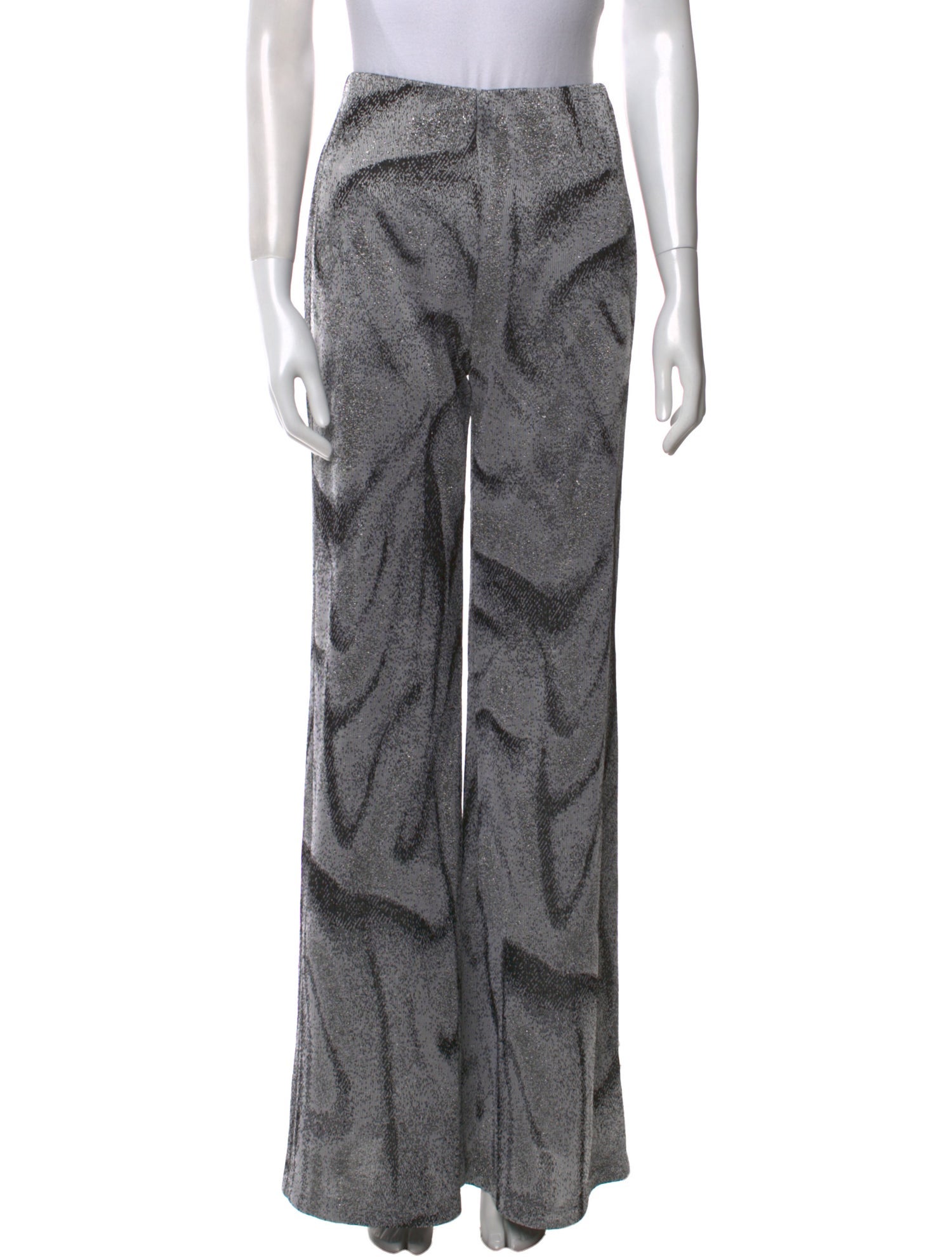 MACCAPANI Printed Wide Leg Pants