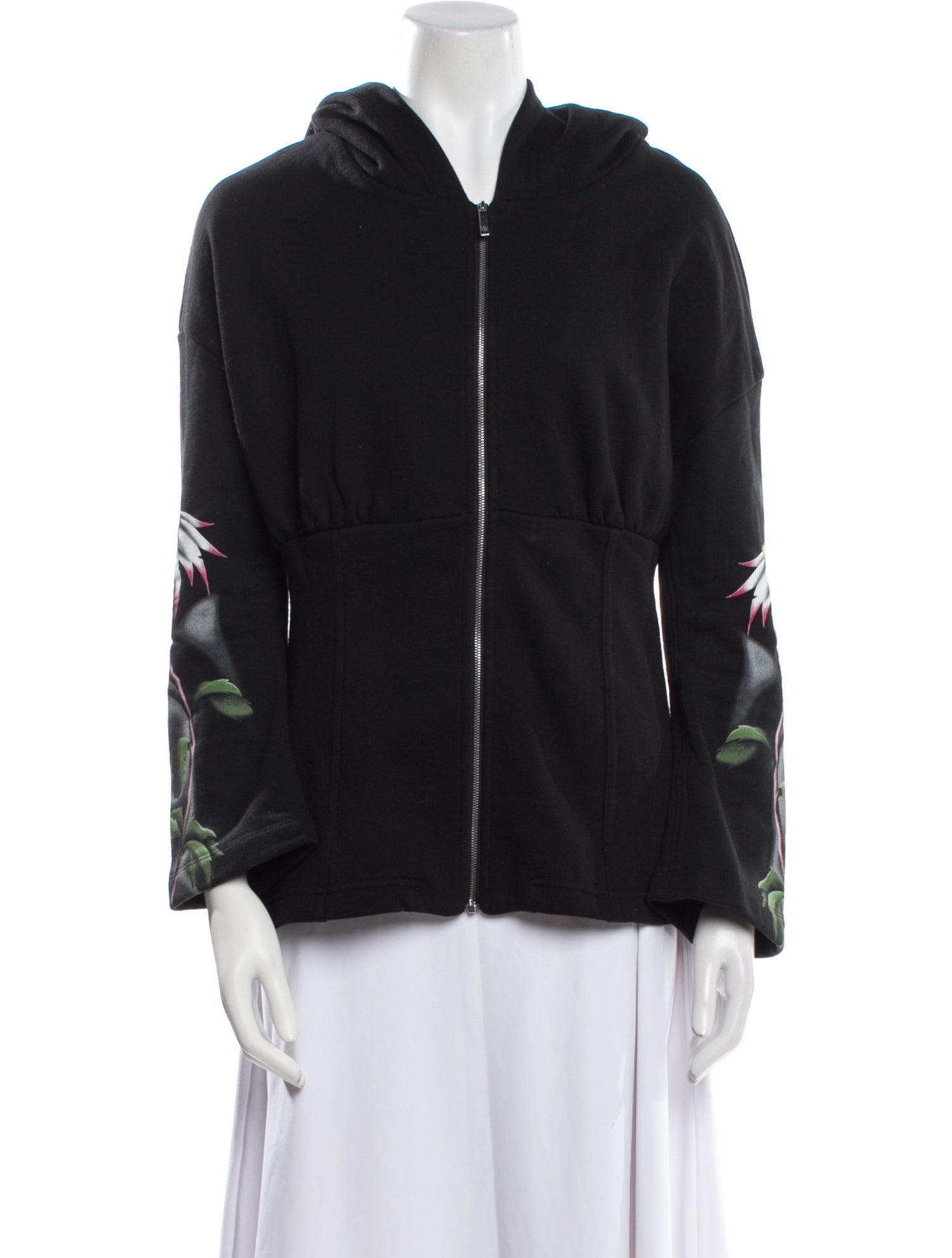 MACCAPANI V-Neck Long Sleeve Sweatshirt