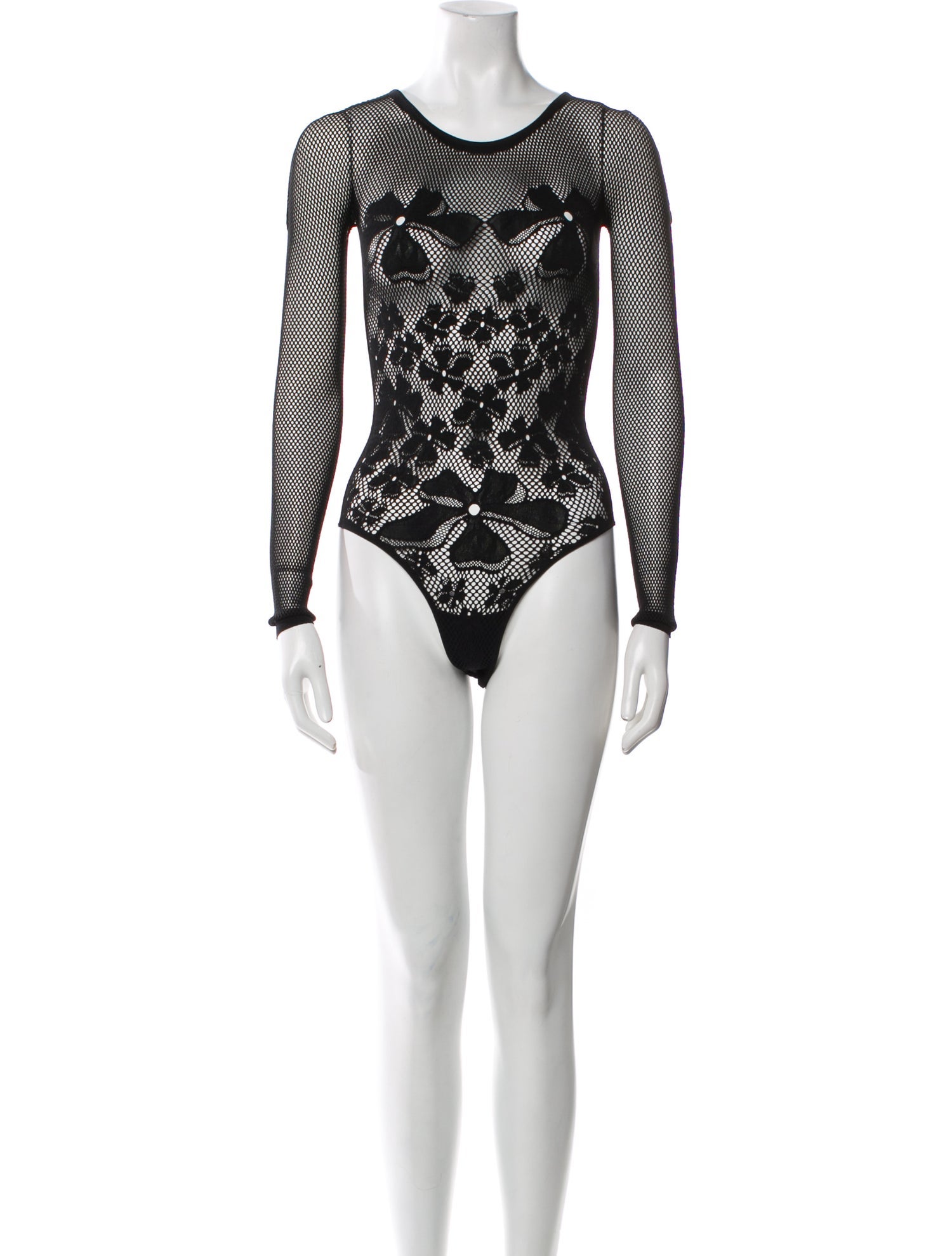 MACCAPANI Crew Neck Long Sleeve Bodysuit