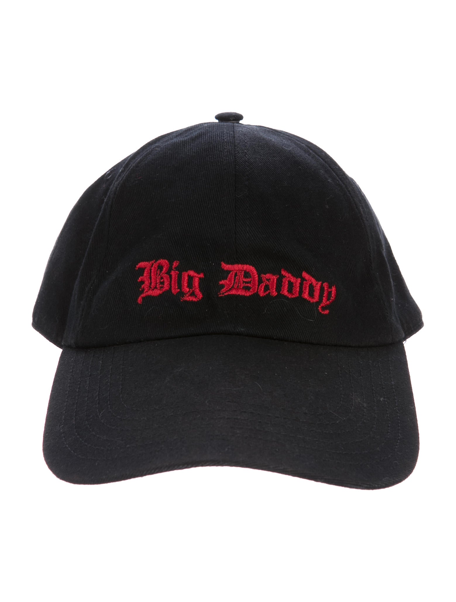 Vetements Big Daddy キャップ ブラック Vetements AW16 Big Daddy Extended Brim Cap - Ākaibu Store