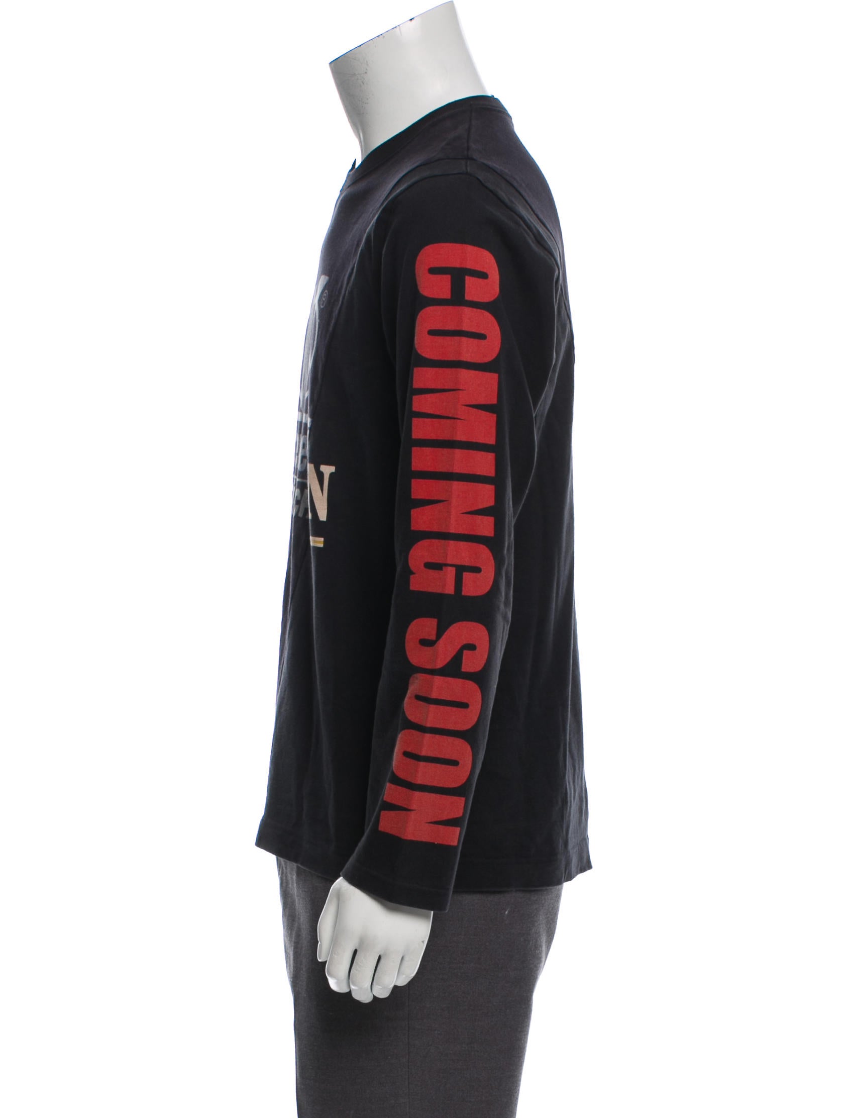 Vetements Zürich Split T-Shirt - Black Sweaters, Clothing