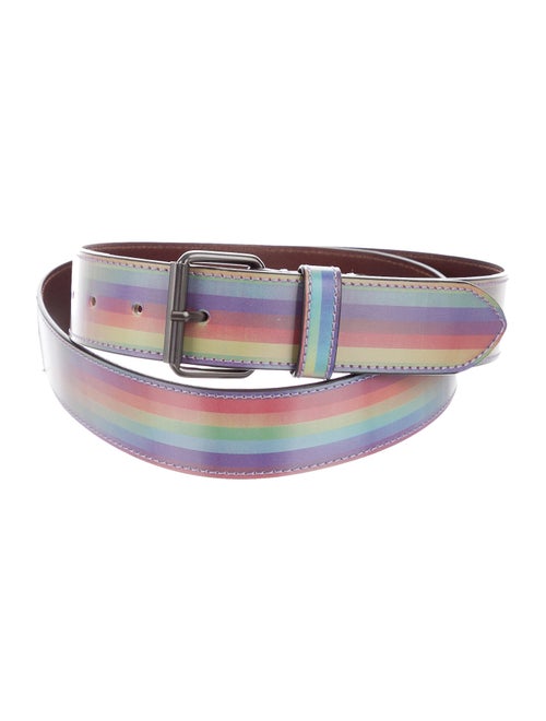 Vetements Iridescent Hip Belt Yellow