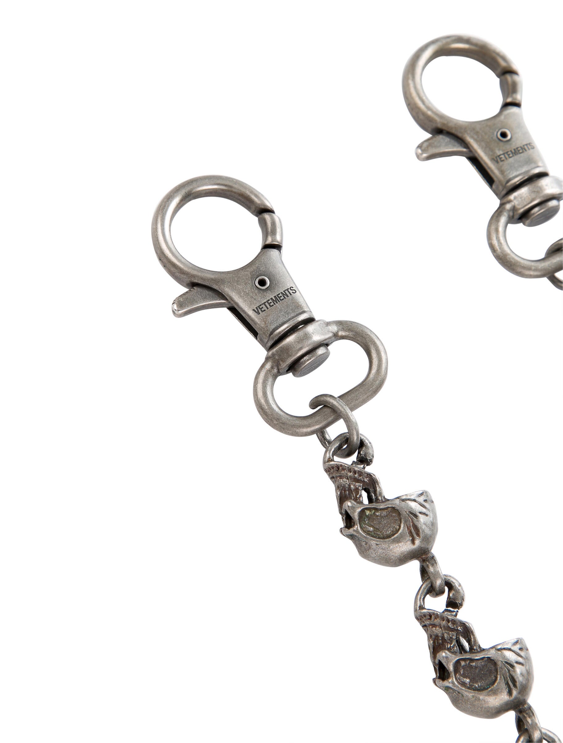 Vetements Skull Wallet Chain - Silver Other, Accessories