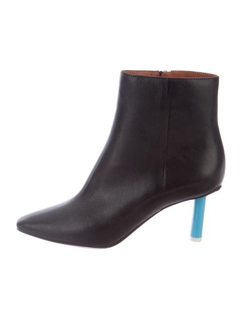 Vetements Leather Boots Black