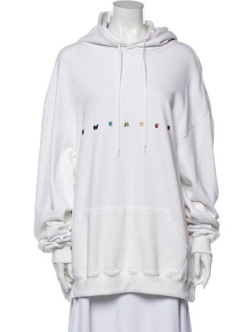 Vetements 2018 Crew Neck Sweatshirt White
