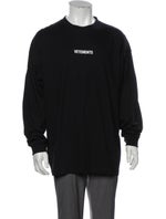 Vetements Graphic Print Crew Neck Pullover
