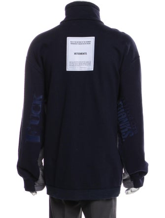 Vetements 2019 Inside-Out Sweatshirt
